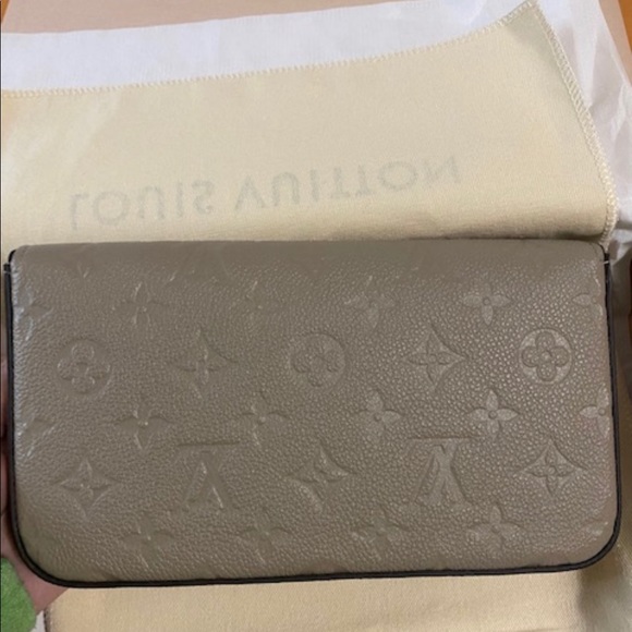 Louis Vuitton felicie pochette turtledove empreinte - Picture 8 of 9